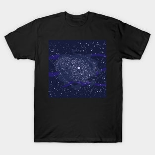 Milky Way Galaxy Stars Space T-Shirt